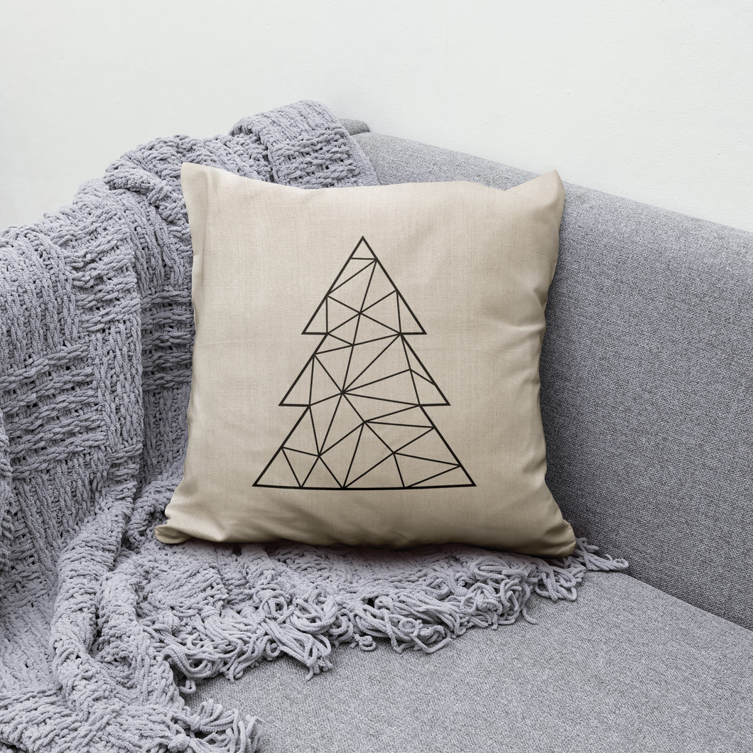 Cushion Cover - Triangle Tree
